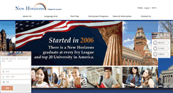 Desktop Screenshot of horizonsprep.com